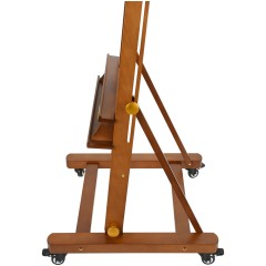 Мольберт напольный студийный Гамма "Старый мастер", 59,5*59,5*190 (370)см, красный лакированный бук Мольберт напольный студийный Гамма "Старый мастер", 59,5*59,5*190 (370)см, красный лакированный бук - фото 6