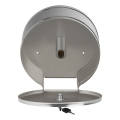 Диспенсер для туалетной бумаги OfficeClean Professional, нержавеющая сталь, глянцевое покрытие - фото 7