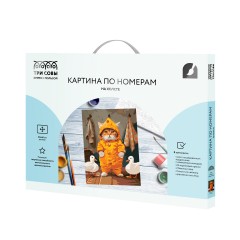 Картина по номерам на холсте ТРИ СОВЫ "На прогулку с утками", 30*40, с акриловыми красками и кистями Картина по номерам на холсте ТРИ СОВЫ "На прогулку с утками", 30*40, с акриловыми красками и кистями - фото 2