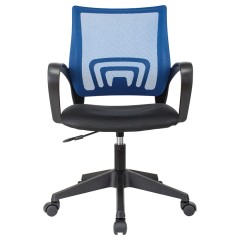 Кресло оператора Helmi HL-M95 R (695) "Airy", спинка сетка синяя/сиденье ткань TW черная, пиастра Кресло оператора Helmi HL-M95 R (695) "Airy", спинка сетка синяя/сиденье ткань TW черная, пиастра - фото 2