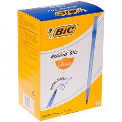 Ручка шариковая неавтомат. Bic Раунд Стик син,921403/934598,лин0,32мм - фото 3