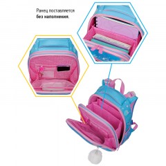 Ранец Berlingo Expert "Plush Owl" 37*28*16см, 2 отделения, 2 кармана, анатомическая спинка - фото 5