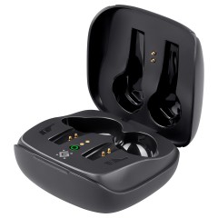 Наушники с микрофоном беспроводные Defender CyberDots 280, Bluetooth, разъем Type-C, черный - фото 3