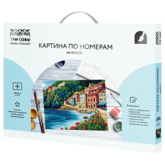 Картина по номерам на холсте ТРИ СОВЫ "Набережная", 30*40, с акриловыми красками и кистями Картина по номерам на холсте ТРИ СОВЫ "Набережная", 30*40, с акриловыми красками и кистями - фото 2