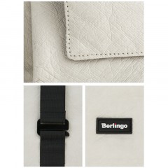Рюкзак Berlingo Trends "Eco white" 36*28,5*13см, 1 отделение, тайвек - фото 8