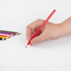 Карандаши цветные акварельные художественные KOH-I-NOOR "Mondeluz", 24 цвета, 3,8 мм, заточенные, европодвес, 3718024001KSRU - фото 9