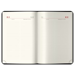 Ежедневник датированный 2026г., А4-(В5), 184л., кожзам, Berlingo "Silver Pristine", сер. срез, синий - фото 4