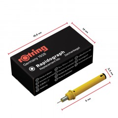 Пишущий элемент для рапидографа Rotring 0,35мм, картон. упаковка Пишущий элемент для рапидографа Rotring 0,35мм, картон. упаковка - фото 3
