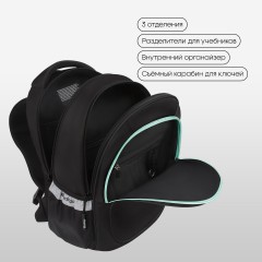 Рюкзак Berlingo Modern "Push your limits" 38*30*18см, 3 отделения, 2 кармана, эргономичная спинка Рюкзак Berlingo Modern "Push your limits" 38*30*18см, 3 отделения, 2 кармана, эргономичная спинка - фото 5