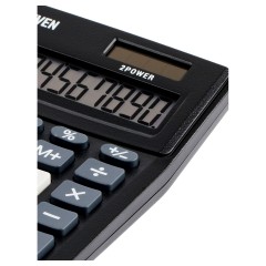 Калькулятор настольный Eleven Business Line CMB1001-BK, 10 разрядов, двойное питание, 102*137*31мм, черный Калькулятор настольный Eleven Business Line CMB1001-BK, 10 разрядов, двойное питание, 102*137*31мм, черный - фото 5