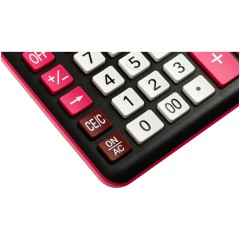 Калькулятор настольный Eleven CDC-120-BK/RD, 12 разрядов, двойное питание, 155*206*38мм, черный/красный Калькулятор настольный Eleven CDC-120-BK/RD, 12 разрядов, двойное питание, 155*206*38мм, черный/красный - фото 5