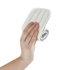Швабра с распылителем воды плоская, OfficeClean Professional, мет. ручка 128 см., с контейнером и щеткой для сбора мусора - фото 4