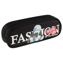 Пенал мягкий 225*95*50 MESHU "Fashion", 2 отделения, полиэстер