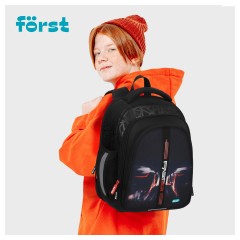 Ранец F?rst F-Base "Faster" 36*29*17см, 3 отделения, 2 кармана, анатомическая спинка - фото 10