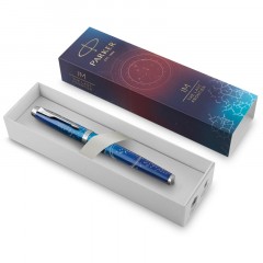 Ручка перьевая Parker "IM Special Edition Submerge" синяя, 0,8мм, подарочная упаковка Ручка перьевая Parker "IM Special Edition Submerge" синяя, 0,8мм, подарочная упаковка - фото 5