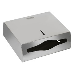 Диспенсер для полотенец листовых OfficeClean Professional (Z-сл.), нержавеющая сталь, глянцевое покрытие - фото 5