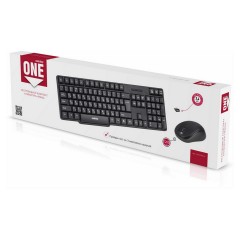 Комплект беспроводной клавиатура + мышь Smartbuy ONE 236374AG, USB, черный Комплект беспроводной клавиатура + мышь Smartbuy ONE 236374AG, USB, черный - фото 2