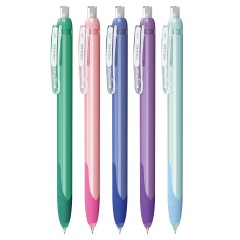 Карандаш механический Berlingo "Velvet" 0,5мм, с ластиком, ассорти