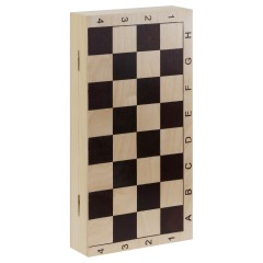 Шахматы ТРИ СОВЫ турнирные, деревянные с деревянной доской 40*40см Шахматы ТРИ СОВЫ турнирные, деревянные с деревянной доской 40*40см - фото 5