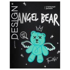 Рюкзак Berlingo UltraComfort "Angel bear" 38*28,5*16см, 2 отделения, 2 кармана, эргономичная спинка - фото 9