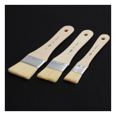 Набор художественных флейцев щетина Гамма, 3шт., №1, 3, 4 - фото 5