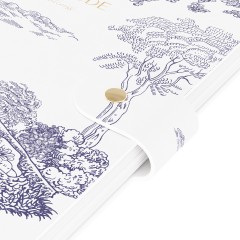 Ежедневник недатированный, А5, 136л., мягкий переплет, экокожа, BG "Embrace. Serenity", на гребне, подарочная  коробка, ручка в комплекте - фото 4