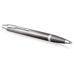 Ручка шариковая Parker "IM Rituals GREY Gradient CT" синяя, 1,0мм, кнопочн., подарочная упаковка Ручка шариковая Parker "IM Rituals GREY Gradient CT" синяя, 1,0мм, кнопочн., подарочная упаковка - фото 4