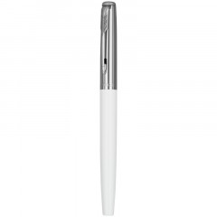 Ручка перьевая Parker "Jotter Originals White Chrome CT" синяя, 0,8мм, подарочная упаковка - фото 3