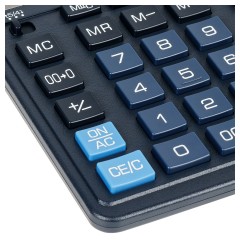 Калькулятор настольный Eleven SDC-888X-BL, 12 разрядов, двойное питание, 158*203*31мм, синий Калькулятор настольный Eleven SDC-888X-BL, 12 разрядов, двойное питание, 158*203*31мм, синий - фото 3