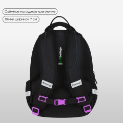 Рюкзак Berlingo Comfort "WorldWide" 38*27*18см, 3 отделения, 3 кармана, эргономичная спинка Рюкзак Berlingo Comfort "WorldWide" 38*27*18см, 3 отделения, 3 кармана, эргономичная спинка - фото 3