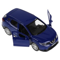 Машина игрушечная Технопарк "Nissan Qashqai", NISSAN, металл., 12см, синий, инерционная, с подвижными элементами Машина игрушечная Технопарк "Nissan Qashqai", NISSAN, металл., 12см, синий, инерционная, с подвижными элементами - фото 3