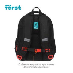 Ранец F?rst F-Base "Faster" 36*29*17см, 3 отделения, 2 кармана, анатомическая спинка - фото 3