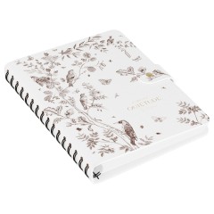 Ежедневник недатированный, А5, 136л., мягкий переплет, экокожа, BG "Embrace. Solitude", на гребне, подарочная  коробка, ручка в комплекте - фото 3