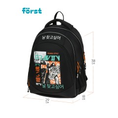 Рюкзак F?rst F-JUNIOR "Gravity" 38*29*18см, 3 отделения, 2 кармана, эргономичная спинка Рюкзак F?rst F-JUNIOR "Gravity" 38*29*18см, 3 отделения, 2 кармана, эргономичная спинка - фото 3