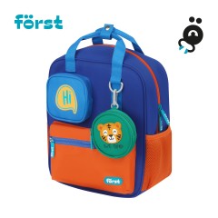 Рюкзак F?rst F-Kids "Hi, Tiger!" 30,5*25,5*12,5см, 1 отделение, 5 карманов, эргономичная спинка - фото 2