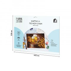Картина по номерам на картоне ТРИ СОВЫ "Пшеничный янтарь", 30*40, с акриловыми красками и кистями Картина по номерам на картоне ТРИ СОВЫ "Пшеничный янтарь", 30*40, с акриловыми красками и кистями - фото 5
