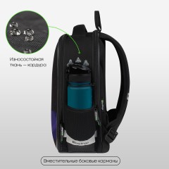 Ранец Berlingo Expert Mini "Space Battle" 36*27*14см, 2 отделения, 2 кармана, анатомическая спинка Ранец Berlingo Expert Mini "Space Battle" 36*27*14см, 2 отделения, 2 кармана, анатомическая спинка - фото 2