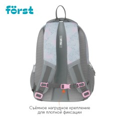 Рюкзак F?rst F-Line "Stay cool" 42*27*16см, 1 отделение, 5 карманов, уплотненная спинка Рюкзак F?rst F-Line "Stay cool" 42*27*16см, 1 отделение, 5 карманов, уплотненная спинка - фото 2