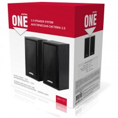 Колонки Smartbuy ONE, 2*3W, деревянный корпус, питание от USB, черный Колонки Smartbuy ONE, 2*3W, деревянный корпус, питание от USB, черный - фото 2