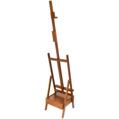 Мольберт напольный студийный с ящиком Гамма "Старый мастер", 49*49*225см, красный лакированный бук Мольберт напольный студийный с ящиком Гамма "Старый мастер", 49*49*225см, красный лакированный бук - фото 4