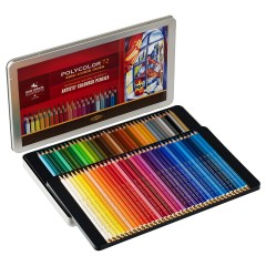 Карандаши цветные художественные KOH-I-NOOR "Polycolor", 72 цвета, 3,8 мм, металлическая коробка, 3827072001PL - фото 3