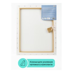 Набор холстов на подрамнике Гамма "Студия", 3шт., 40*50см, 100% хлопок, 280г/м2, мелкое зерно - фото 6