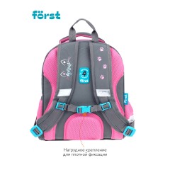 Ранец F?rst F-Glow "PAWsitive" 37*29,5*16см, 2 отделения, 2 кармана, анатомическая спинка - фото 4