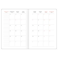 Ежедневник датированный 2026г., А5, 176л., твердый переплет, кожзам, BG "Fillsta. Orange", оранжевый - фото 5