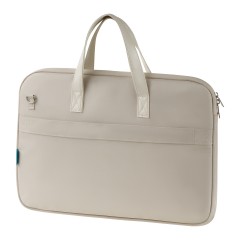 Сумка для ноутбука 15,6" F?rst "Softness", полиэстер, бежевый, мягкий подклад, внешнее отделение