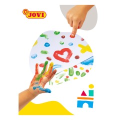 Краски пальчиковые JOVI, 06 цветов, 750г, картон Краски пальчиковые JOVI, 06 цветов, 750г, картон - фото 8