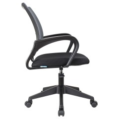 Кресло оператора Helmi HL-M95 R (695) "Airy", спинка сетка серая/сиденье ткань TW черная, пиастра Кресло оператора Helmi HL-M95 R (695) "Airy", спинка сетка серая/сиденье ткань TW черная, пиастра - фото 3