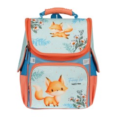 Ранец ArtSpace Junior "Foxy" 37*28*21см, 1 отделение, 3 кармана, анатомическая спинка Ранец ArtSpace Junior "Foxy" 37*28*21см, 1 отделение, 3 кармана, анатомическая спинка - фото 3