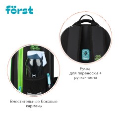 Рюкзак F?rst F-Cloud "Royal Roar" 37*28,5*16,5см, 3 отделения, 3 кармана, анатомическая спинка Рюкзак F?rst F-Cloud "Royal Roar" 37*28,5*16,5см, 3 отделения, 3 кармана, анатомическая спинка - фото 5