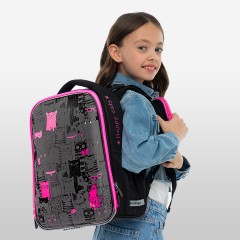 Ранец Berlingo Expert "Happy Cats" 37*28*16см, 2 отделения, 2 кармана, анатомическая спинка Ранец Berlingo Expert "Happy Cats" 37*28*16см, 2 отделения, 2 кармана, анатомическая спинка - фото 10